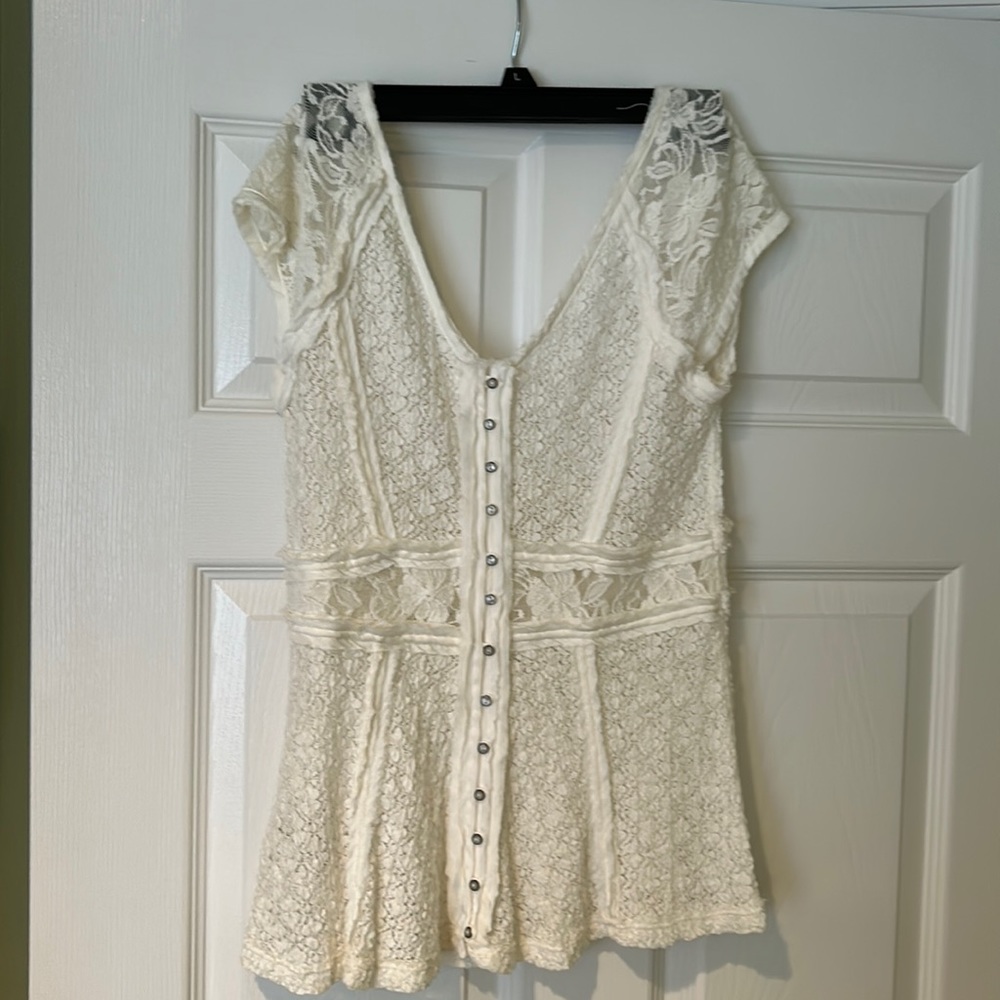 Free people lace top